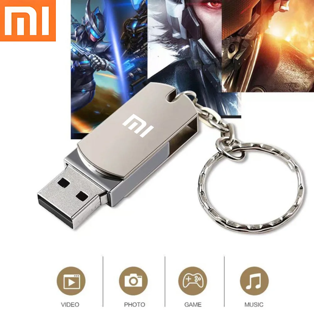 Xiaomi Метален USB флаш-диск 2 TB 1 TB 512 GB Флаш Стик Висока Usb3.0 Memory Stick USB 2.0 USB Флаш устройство