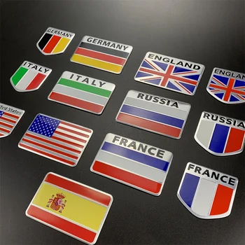 Аксесоари за автомобилни стикери с националния флаг за Peugeot 107 108 206 207 208 301 307 308 407 408 508 2008 3008 4008 5008 Exalt