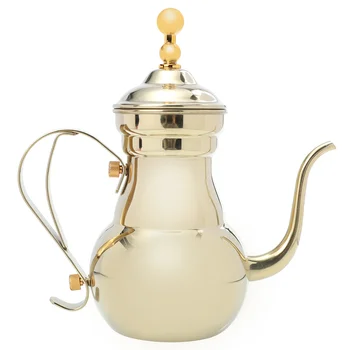 Арабски кана за Кафе С Накрайници, декорация за Леене на Чай, Изящен Метален Филтър за Чайника, Деликатен Домакински