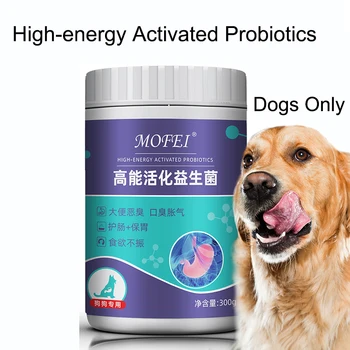 300 г високоенергийни АКТИВЕН пробиотици за ДОМАШНИ ЛЮБИМЦИ, улучшающих лош дъх в устата, метеоризъм, загуба на апетит, пробиотици за кучета