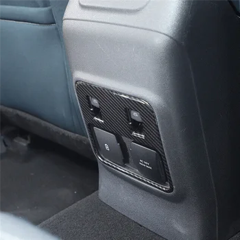 Тампон лентата с бутони за смяна на задното стъкло за Ford Bronco 2021-2023 Аксесоари ABS, изработени от въглеродни влакна