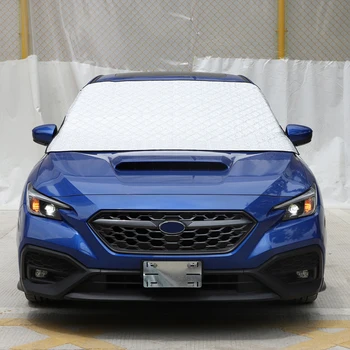 За Subaru WRX 2021-23, Памучно Бархатное на предното стъкло на колата, Защита от сняг, Ветрозащитная Зимна защита от Лед, автомобилни аксесоари