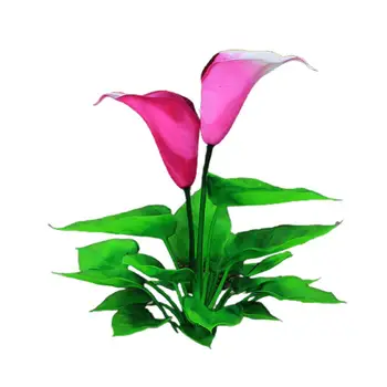 Траен лек изкуствен реалистичен имитационный цвете Инфинити декор Аквариумный украшение Аксесоари за водни спортове