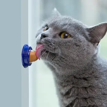 1БР здрави котки закуски на коча билка, захарни бонбони, за облизывания Хранителен гел, енергийния топчета, играчки за котки, котенца, на продукта за котки