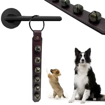 Звънец за приучения на кучето към гърне без Повече произшествия у дома с кучешка камбана, универсални трайни свирки за приучения домашни любимци, за да гърненце за най-малките