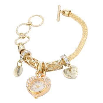 Luxury Women ' s Watches Bracelet Гривна Quartz Wristwatches Alloy Watches Gift Reloj Para Mujer Часовник Дамски Ръчен Relogio