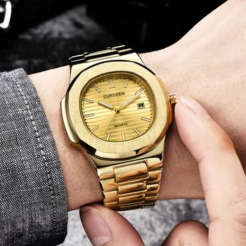 Луксозни Мъжки ръчен часовник Nautilus от неръждаема Стомана, Аналогов спортни кварцови часовници, Дамски часовници, ръчни часовници Relogio Feminino