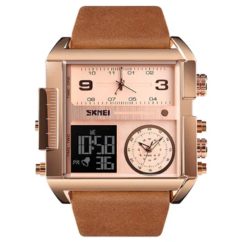 мъжки електронни часовници с квадратен циферблат, модерен бизнес електрически часовници за мъже, Изискани универсални часовници за мъже reloj hombre
