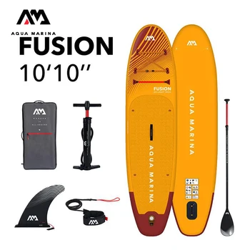 AQUA MARINA FUSION Поставка За гребане Дъска за сърф Longboard SUP Аксесоар за водни спортове Надуваем 3,3 м