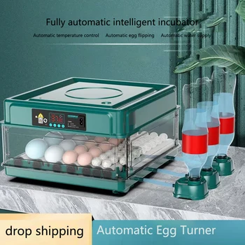 Инкубатор за яйца 9/15 С Подвижни Мини Инкубатор за яйца С Автоматично Подаване Йонна вода и Регулация на температурата.