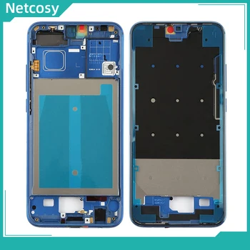 Netcosy, средната рамка, табела, рамка и капачка на корпуса с страничния клавиш за ремонт на аксесоари за телефон Huawei Honor 10