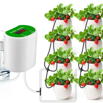 Градински аксесоари, Автоматично устройство за напояване Градинарство 14 × 13,5 × 6 см, с Устройство за поливане с вода, Таймери за поливане в градината, Устройство за поливане на вода