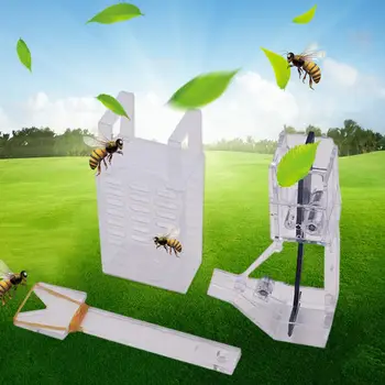 Комплект от 3 теми, маркер за пчелния на матката, standalone, маркировъчна бутилка, обзавеждане за пчелар на открито