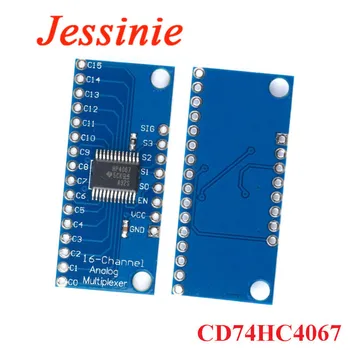 5шт CD74HC4067 74HC4067 16-Канален ADC analog / digital-цифров Мултиплексор Високоскоростен Модул Превключване такса За Arduino