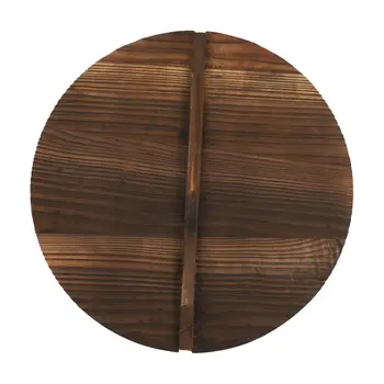 Кухненски богат на функции дървено покритие за тигани, Дръжка, капак за тиган, Екологично, Не обжигающая, Дървени капак за печене, на Кутията 40 см