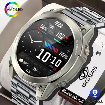 2023 Нови GPS Smart-часовници Ultra HD 466*466 AMOLED Дисплей Вграден GPS часовници Bluetooth Предизвикателство Спортни Водоустойчив Умен Часовник За Гмуркане