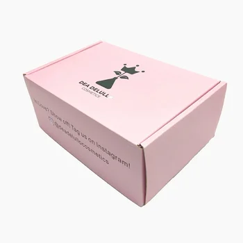 индивидуален дизайн, красиви пощенски кутии по поръчка, кутии за доставка на дървесина кутия, подарък кутия за опаковане на миглите, перука, грим, Мак