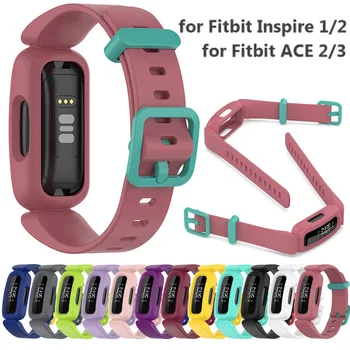 2023 Нов Модерен Цветен каишка, подходящ за часа Fitbit ACE 3/Fitbit Inspire 2/HR, Каишка За Часовник с Високо Качество, Модерни Спортни аксесоари