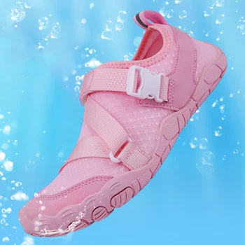 Плажната Водна обувки за плуване, бързо съхнещи блатистата обувки, Дишаща Треккинговая блатни обувки, износоустойчивост на улицата, за да проверите за свободни езерото