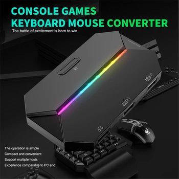 Конвертор G6L за конзолата XboxPS4 с геймпадом клавиатура и мишка