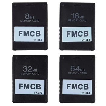 OFBK на Разположение на карта с памет FMCB версия на v1.953 Безплатно, Карта с памет 8 MB, 16 MB, 32 MB, 64 MB, Програма за сваляне OPL MC, аксесоар за карти