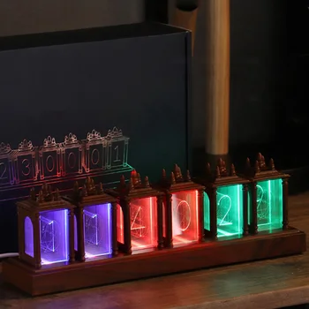 RGB Разсеяна светлина Украшение 7 Режима на Творческа led украса С регулируема яркост Type C Зареждане за спални, прикроватной нощни шкафчета, всекидневна