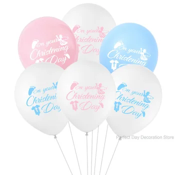 50 бр 12-инчов латексный балон с принтом на Първия рожден ден за душата на детето, украса от балони за детски рожден ден, аксесоари за партита
