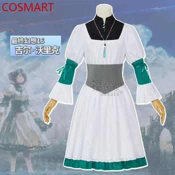 COSMART Final Fantasy 16 Рокля Джил Уорик Cosplay костюм Cos Игра Аниме Парти Униформи Хелоуин Ролева облекло