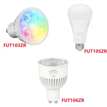 GU10/E27 RGB + CCT led Прожекторная Лампа 4 W 6 W И 12 W Интелигентен led Лампа FUT103ZR/FUT105ZR/FUT106ZR Zigbee 3,0 + 2,4 G RF Дистанционно Управление
