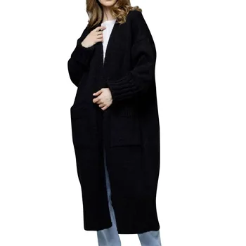 Съкратен топ, дамски модни есенно-зимни нова сако, дамско палто с принтом, Дълъг ръкав, Дълго зимно палто за жени, върхове Y2k