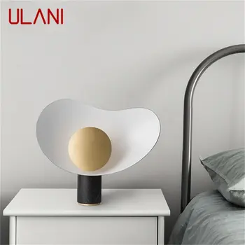 ULANI Съвременната Скандинавска Креативна настолна лампа LED Мрамор настолна лампа за декорация на дома Спални