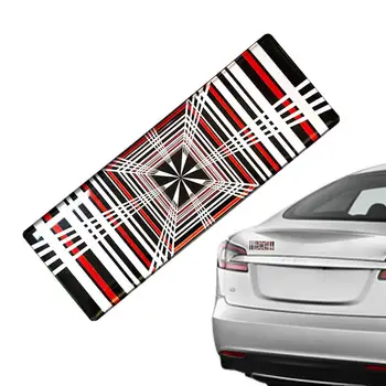 За Tesla, Модел S 3 X Y Клетчатая стикер с логото на автомобилни 3D стикери, hang в багажника на Колата, икона на производителността, Емблема, Стикери, Аксесоари