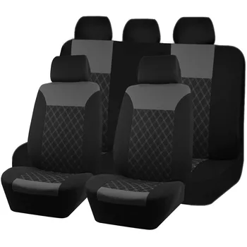 Универсален калъф за авто седалка на 2/5 места, дишаща възглавница за заплитането на автомобилни седалки, калъф за кола, Аксесоари за интериора