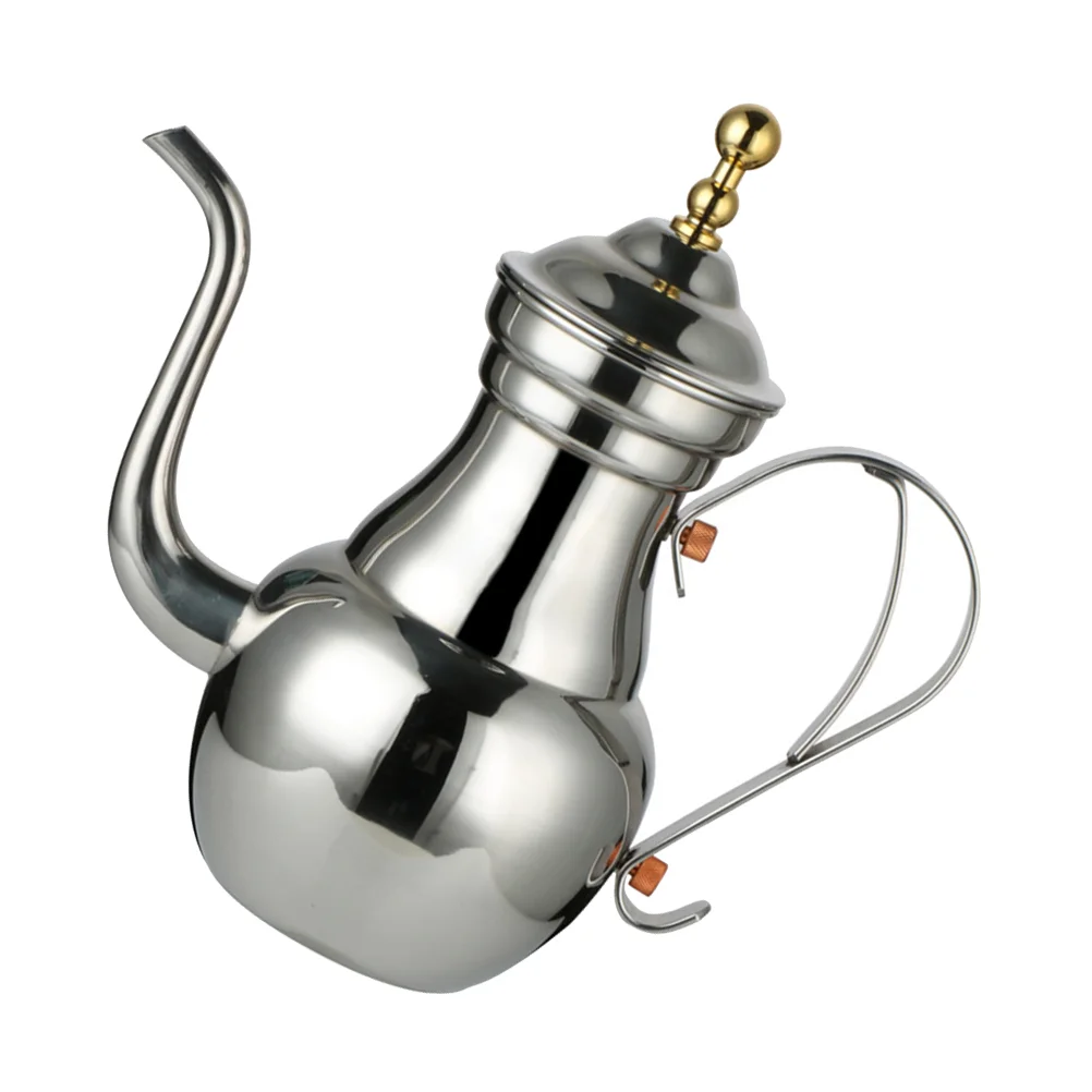 Арабски кана за Кафе С Накрайници, декорация за Леене на Чай, Изящен Метален Филтър за Чайника, Деликатен Домакински