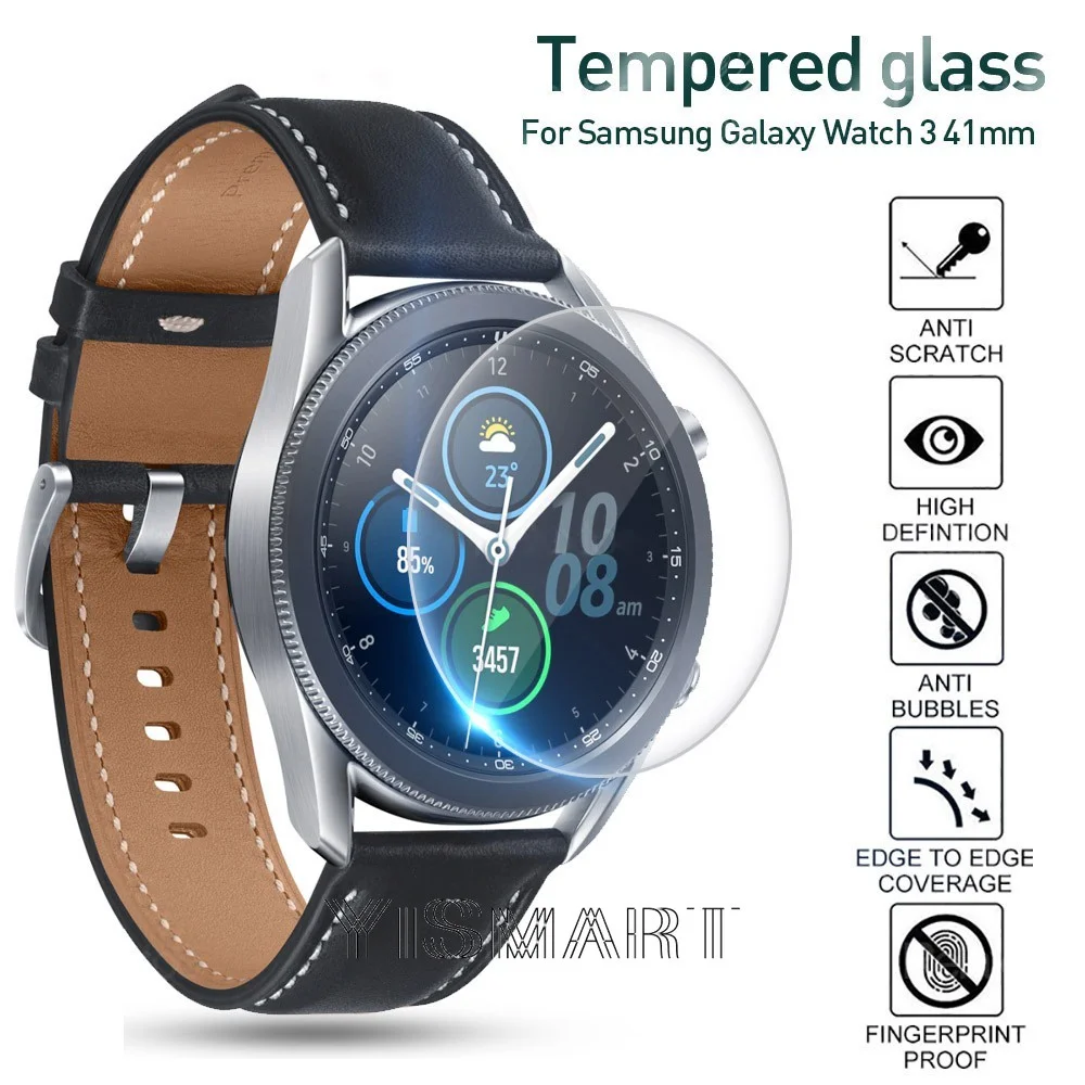 Закалено стъкло за Samsung Galaxy Watch 6 5 4 3 Active 2 Мека защитно фолио от TPU против надраскване за Galaxy Watch 6 Classic