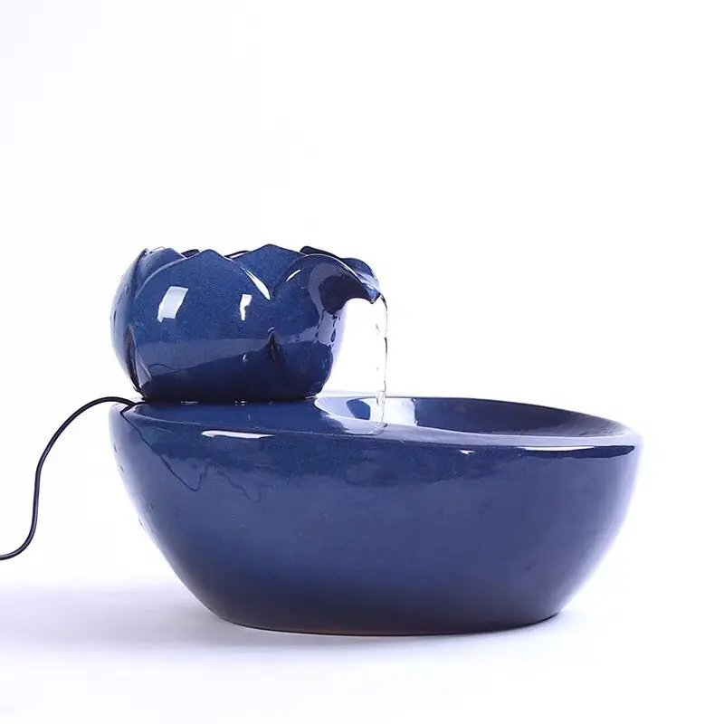 Изработка по поръчка на най-новия керамични Автоматично фонтан за вода Котка
