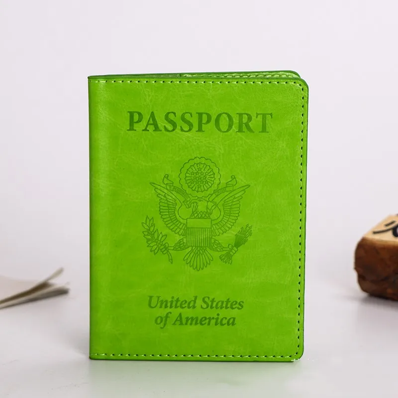 ПУ Персонализирани име, Индивидуални корици за паспорти, Пътен подарък, папка за събиране на паспорти, чанта за визитки, лого, Резбовани корица за документи